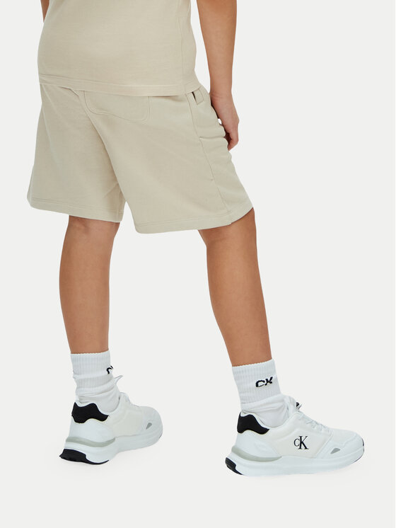 Calvin Klein Jeans Calvin Klein Jeans Sportske kratke hlače Mini Badge LV1CKSJC52 Bež Regular Fit