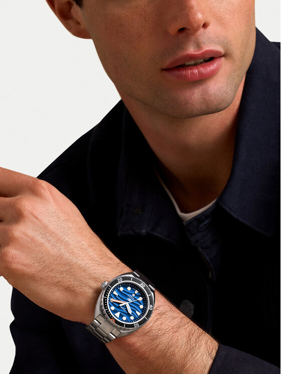 Fossil Fossil Zegarek Breaker FS6064 Niebieski
