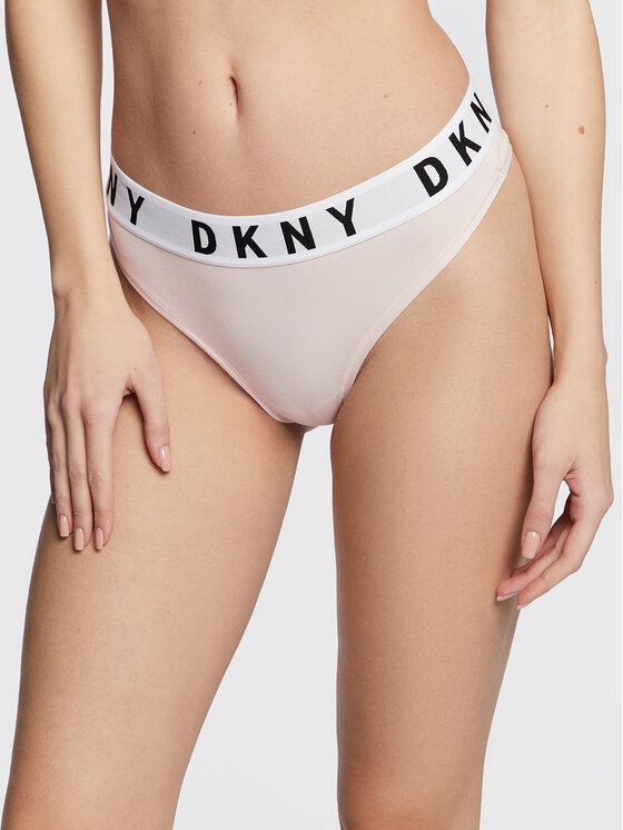 DKNY DKNY Kalhotky string DK4529 Růžová