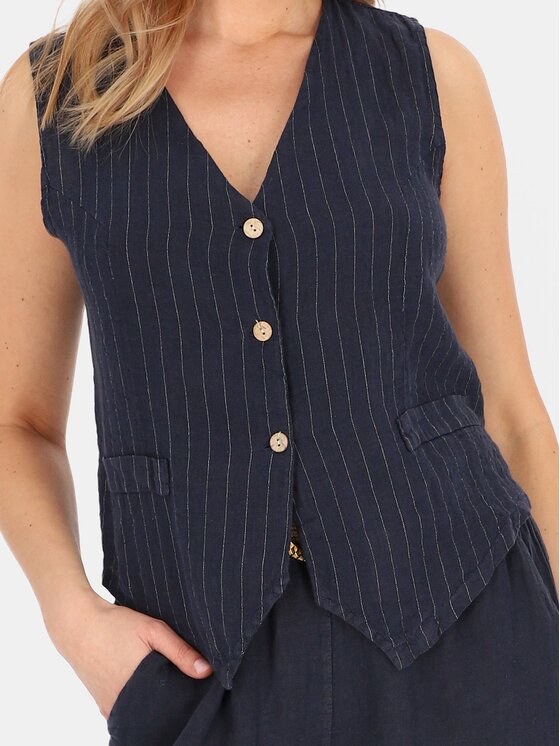 Perso Perso Vesta CHCE255487F Tmavomodrá Regular Fit