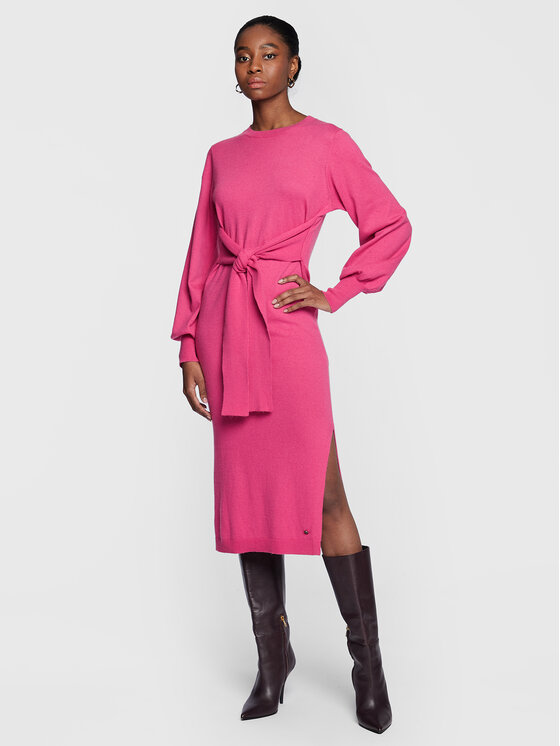 Ted Baker Ted Baker Kötött ruha Essya 266256 Rózsaszín Regular Fit