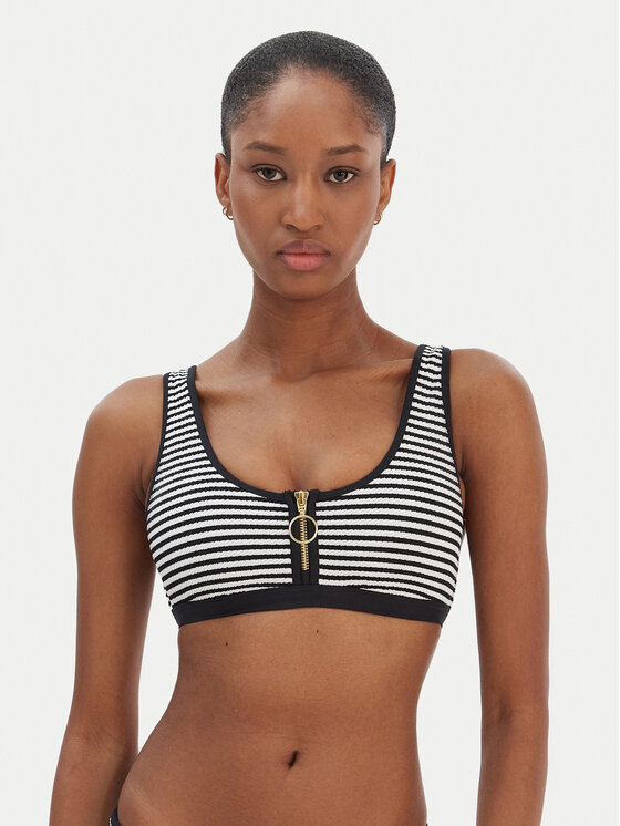 Seafolly Seafolly Bikini pezzo sopra Clubhouse 31549-281 Nero