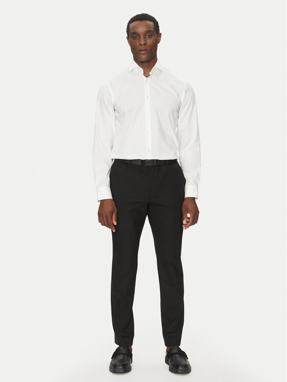 HUGO HUGO Särk Kason 50482056 Valge Slim Fit
