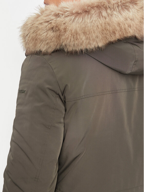 Geox Geox Parka Sandford M4628F T3148 F3269 Grün Regular Fit