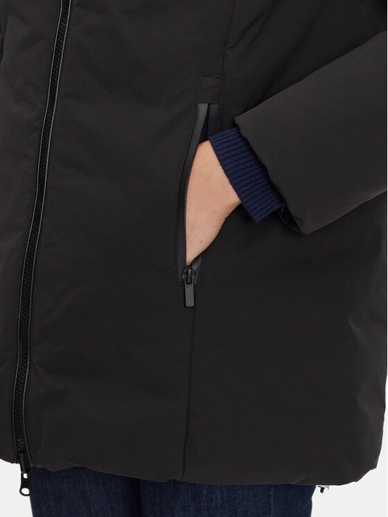 Geox Geox Télikabát Zosma W4628A TC191 F0284 Fekete Regular Fit