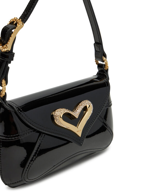 PINKO PINKO Ročna torba 520 Shoulder Baby Fl AI 24-25 PLTT 103764 A1UP Črna