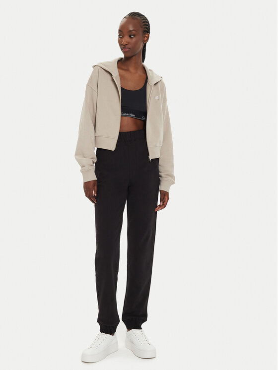 Calvin Klein Jeans Calvin Klein Jeans Παντελόνι φόρμας J20J224443 Μαύρο Regular Fit