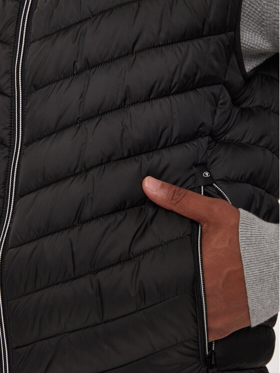 Tom Tailor Tom Tailor Жилет 1041310 Чорний Regular Fit