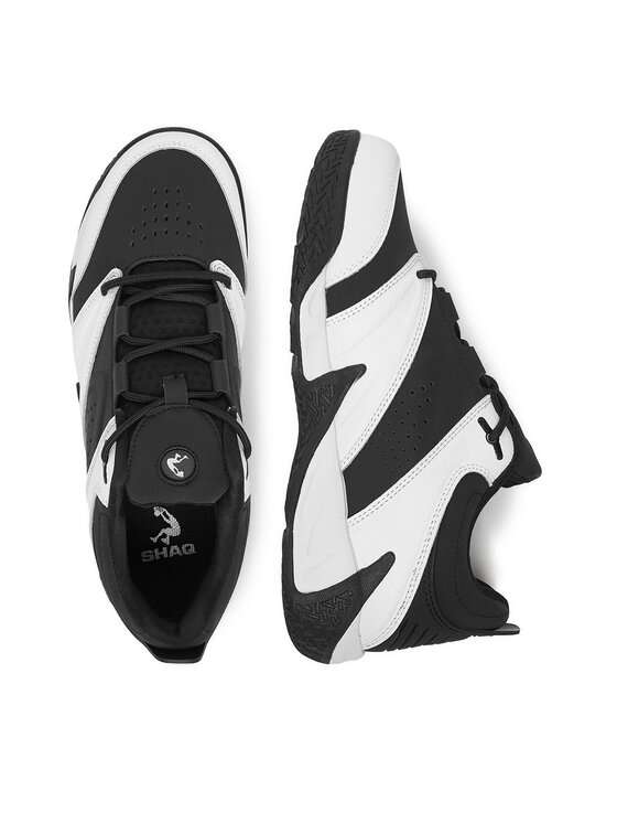 SHAQ SHAQ Μπασκετικά Παπούτσια CEO-DEVASTATOR LOW AQ95037B-BW Μαύρο
