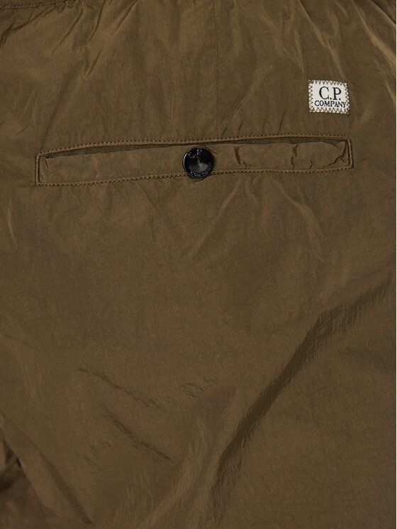 C.P. Company C.P. Company Spodnie materiałowe 18CMPA063A005904G Zielony Regular Fit