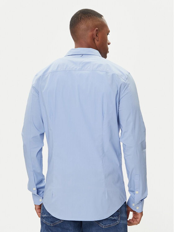 Tommy Jeans Tommy Jeans Košulja DM0DM04405 Svijetloplava Slim Fit