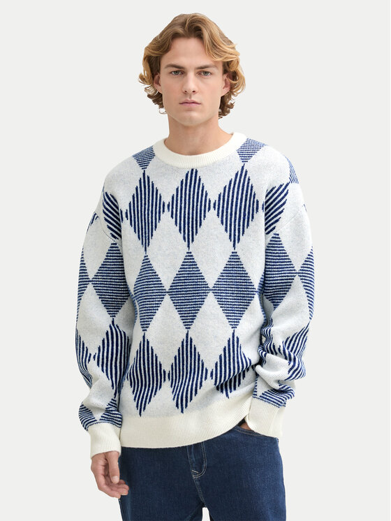 Tom Tailor Denim Tom Tailor Denim Pullover 1043026 Blau Regular Fit