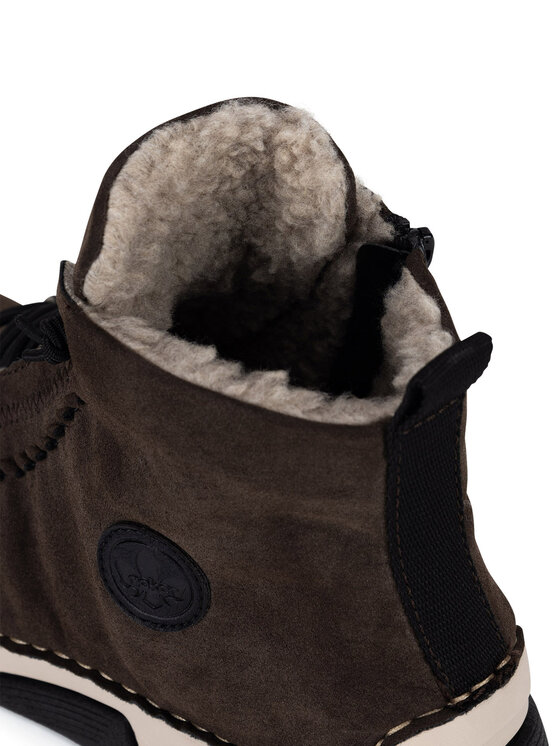 Rieker Rieker Polokozačky 45912-25 Hnědá