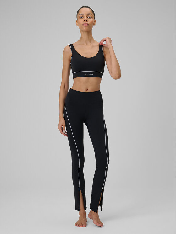 4F 4F Biustonosz sportowy YOGA Czarny