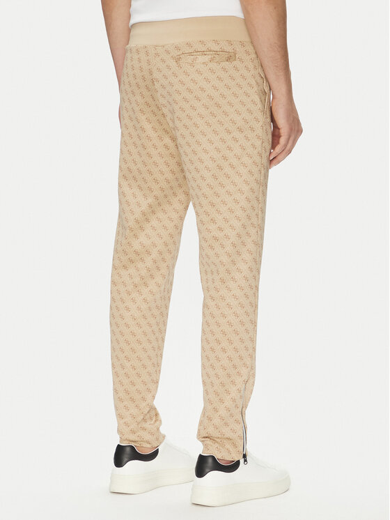 Guess Guess Долнище анцуг Korbin Z2BB05 FL04Q Бежов Regular Fit
