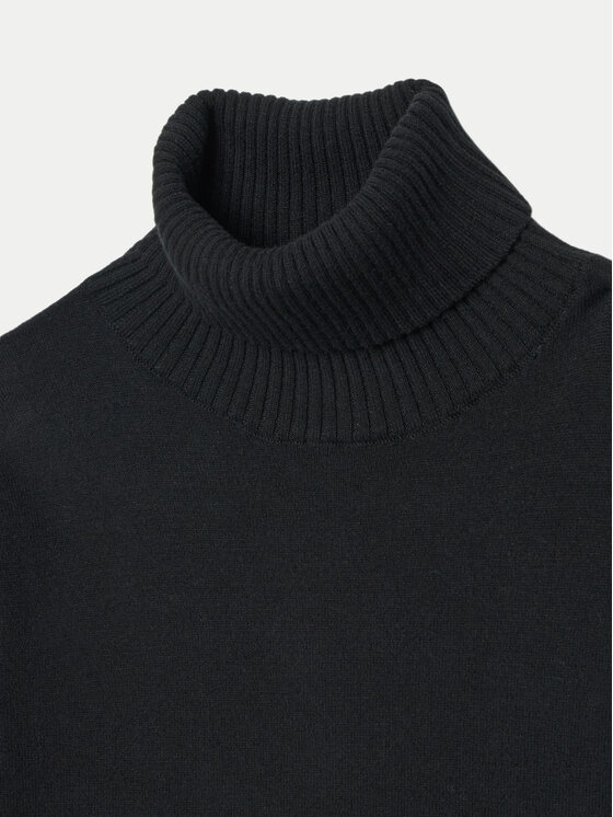 Mayoral Mayoral Rollkragenpullover 345 Schwarz Regular Fit
