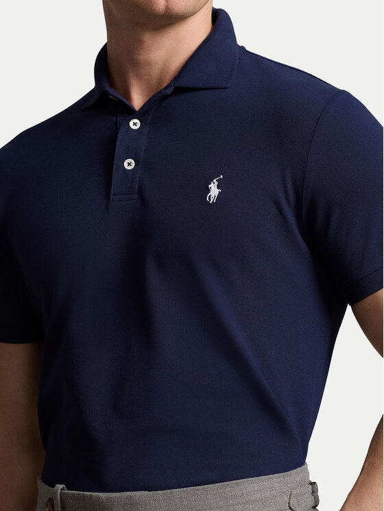 Polo Ralph Lauren Polo Ralph Lauren Polokošile 710941439003 Tmavomodrá Custom Slim Fit