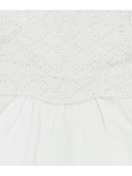 Kanz Kanz Sukienka codzienna 1642335-1000 Biały Basic Fit