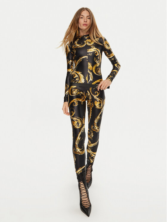 Versace Jeans Couture Overal 77HAN006 Čierna Slim Fit