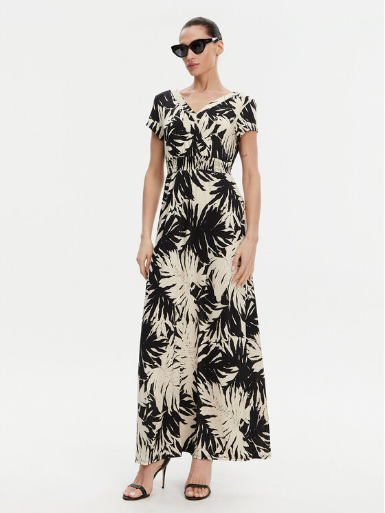 Morgan Morgan Rochie de vară 251-RAROS Bej Regular Fit