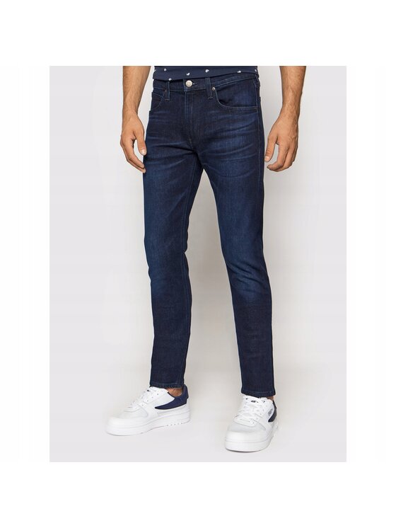 Lee Lee Jeansy LUKE Niebieski Slim Fit