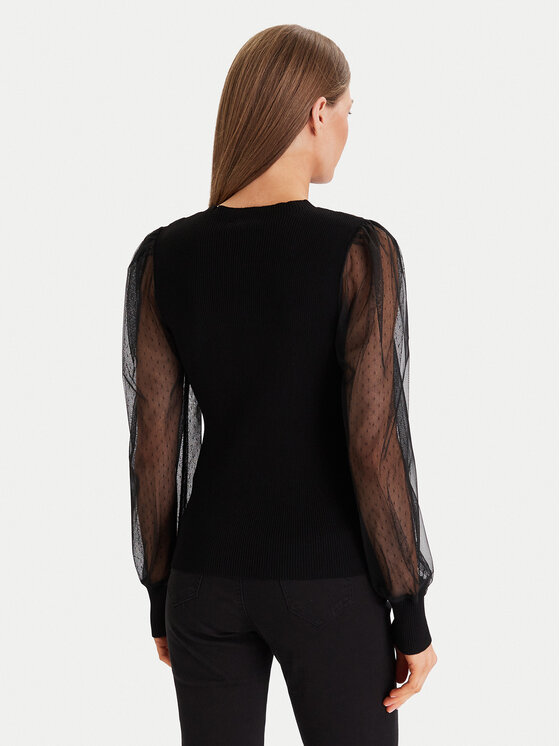 Morgan Morgan Bluza 252-MALIA Črna Regular Fit