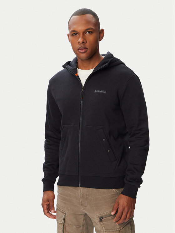 Napapijri Hanorac Yourte NP0A8AHE Negru Relaxed Fit