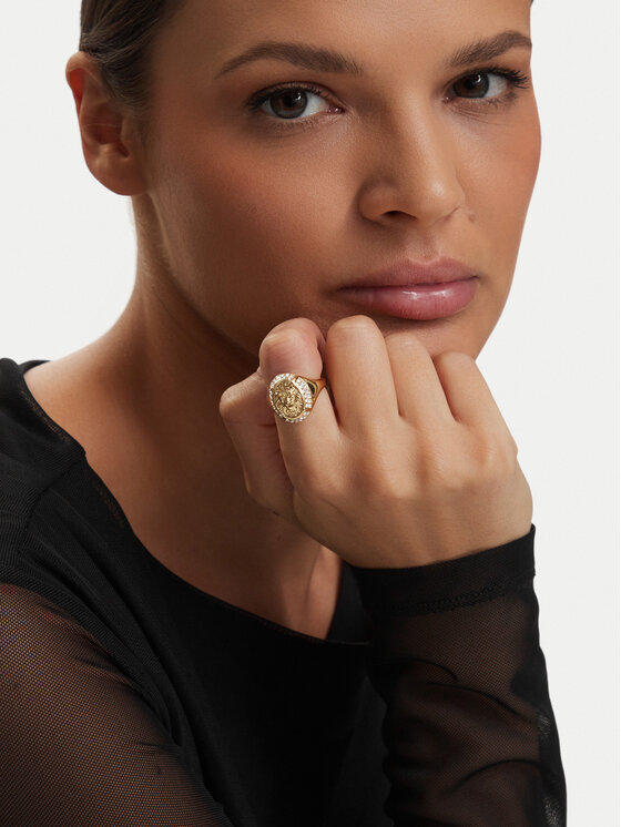 Guess Guess Žiedas JUBR06 192JW Auksinė