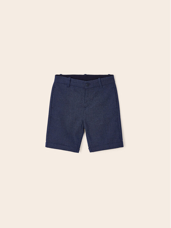 Mayoral Mayoral Шорти от плат 3220 Тъмносин Regular Fit