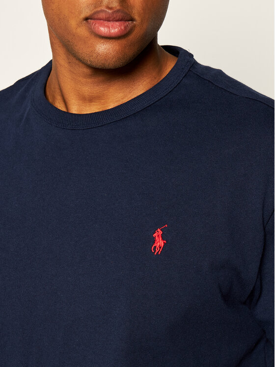 Polo Ralph Lauren Polo Ralph Lauren T-krekls Classics 710811284003 Tumši zils Regular Fit