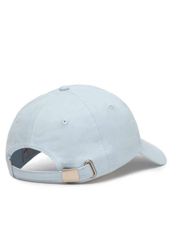 Calvin Klein Calvin Klein Cepure ar nagu Monologo Embroidery Baseball Hat LV04K5026G Gaiši zils