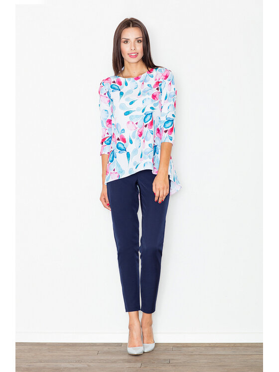 FIGL FIGL Halenka M505 Barevná Regular Fit