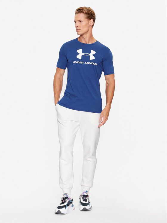 Under Armour Under Armour T-Shirt Ua Sportstyle Logo Ss 1329590 Μπλε Loose Fit