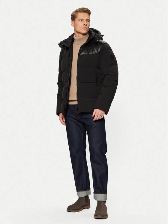JOOP! Jeans JOOP! Jeans Kurtka zimowa 15 JJO-142Joshas 30044302 Czarny Regular Fit