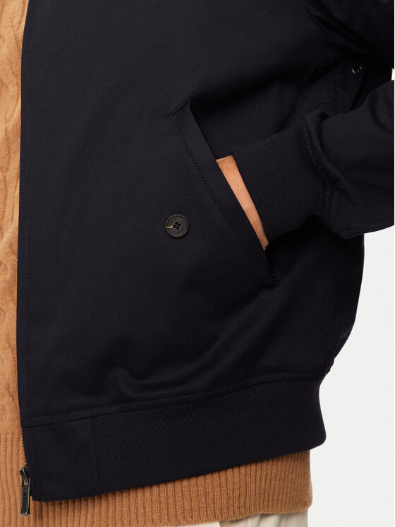 Lacoste Lacoste Μπόμπερ μπουφάν BH7186 Σκούρο μπλε Regular Fit