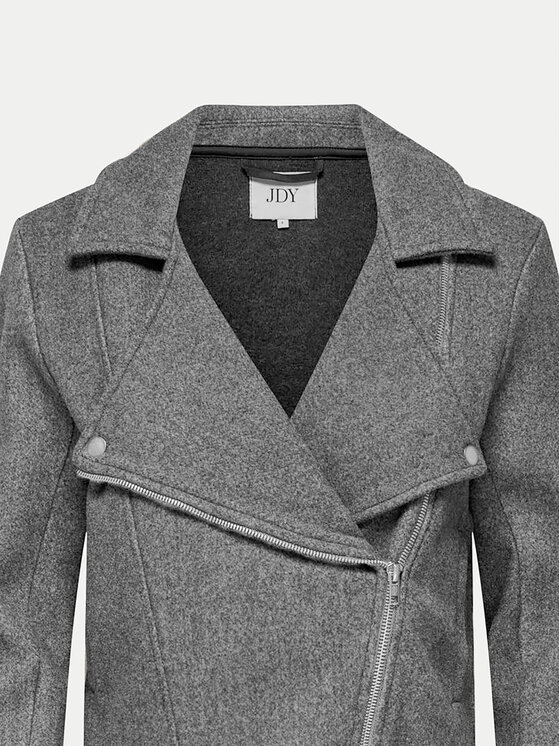 JDY JDY Преходно яке Mellow 15339416 Сив Regular Fit