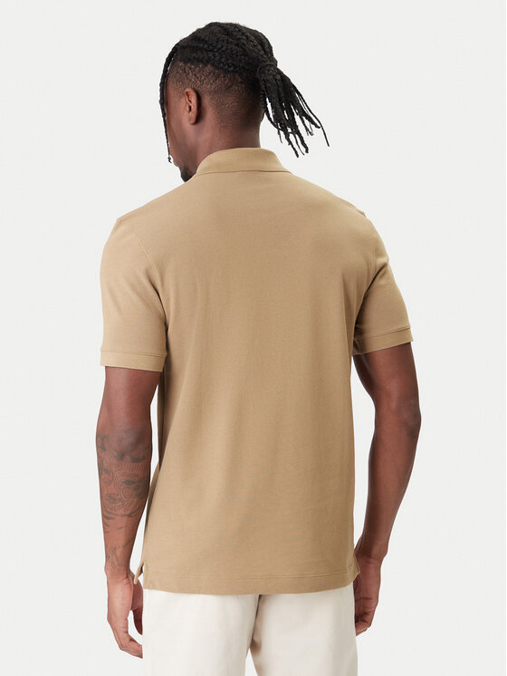 BOSS BOSS Polo Pallas 50553564 Haki Regular Fit