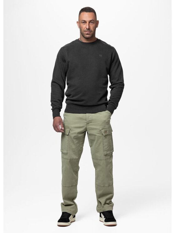 PITBULL PITBULL Bluza HACKETT Szary Regular Fit