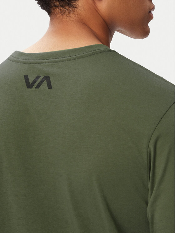 RVCA RVCA T-Shirt Icon AVYZT01365 Braun Regular Fit