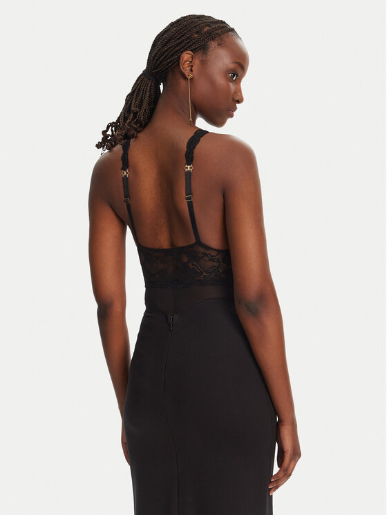 Elisabetta Franchi Elisabetta Franchi Body BO03452E2 110 Fekete Regular Fit