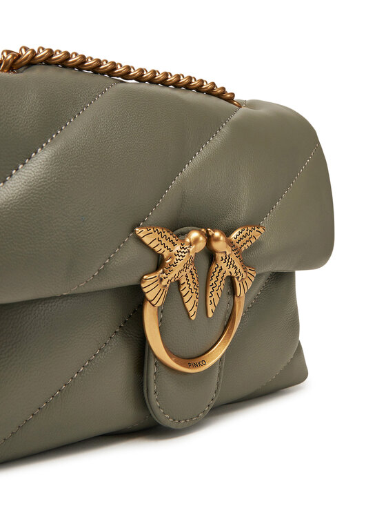 PINKO PINKO Τσάντα Love Puff Mini Cl PE 25 PLTT 100039 A0F2 Πράσινο
