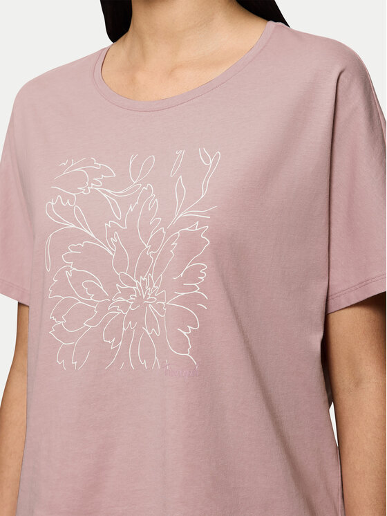Triumph Triumph Maglietta del pigiama Mix & Match 10218281 Rosa Relaxed Fit
