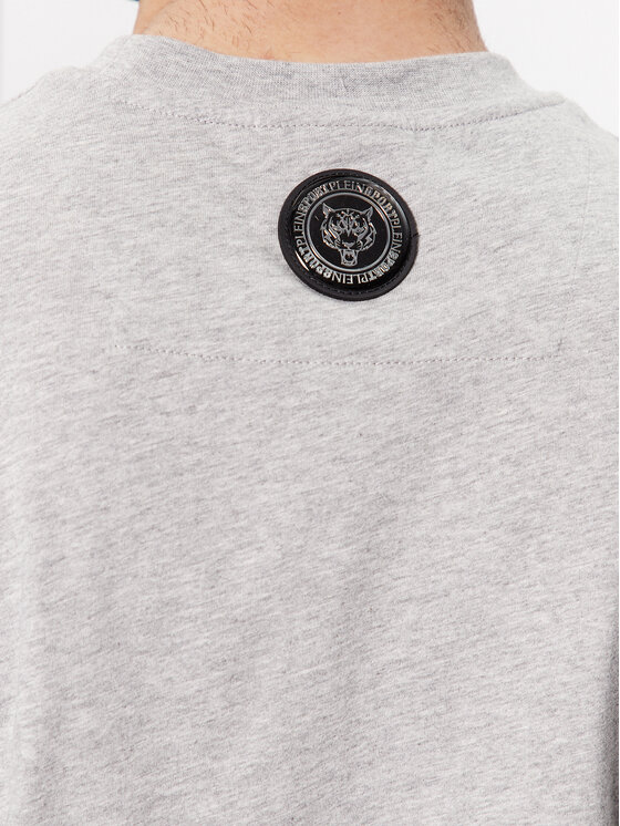 Plein Sport Plein Sport T-shirt SACC MTK6036 SJY001N Grigio Regular Fit