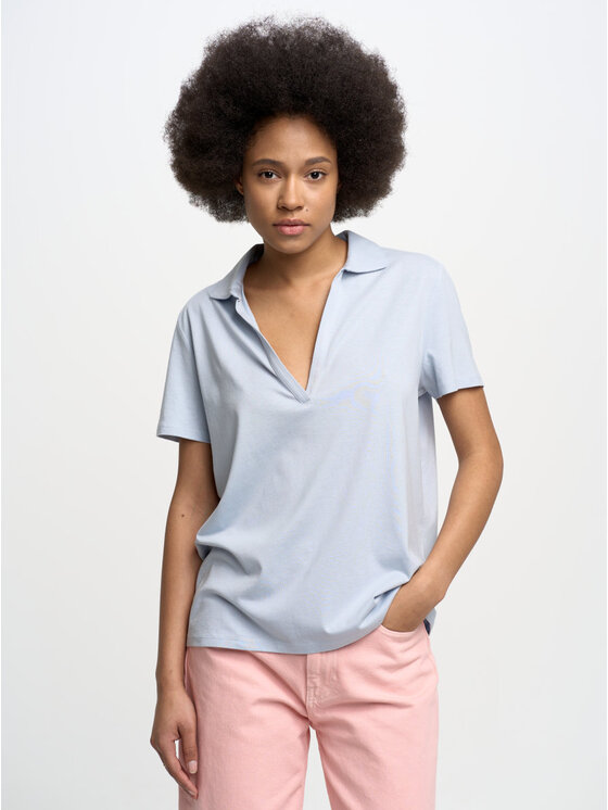 BIG STAR BIG STAR Polo FREMENKA_400_150 Niebieski Regular Fit
