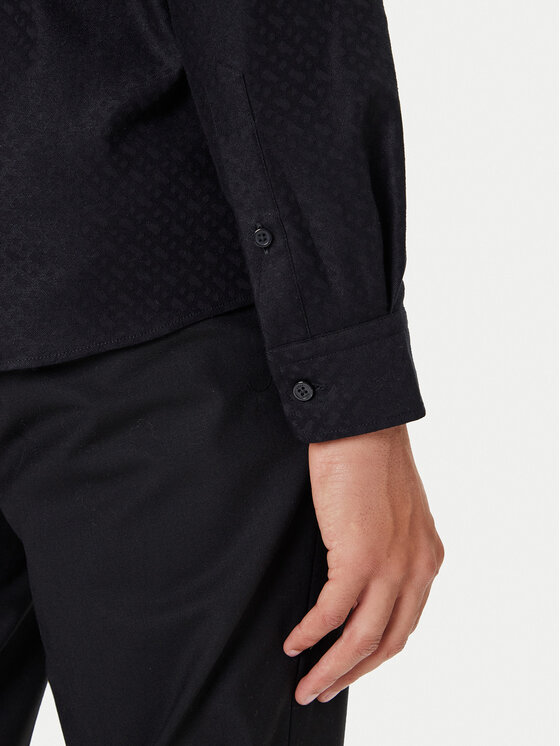 BOSS BOSS Marškiniai C-Liam 50550657 Juoda Regular Fit