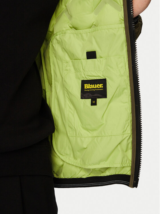 Blauer Blauer Kurtka puchowa Piery 26WBLUC03233 Zielony ciemny Regular Fit