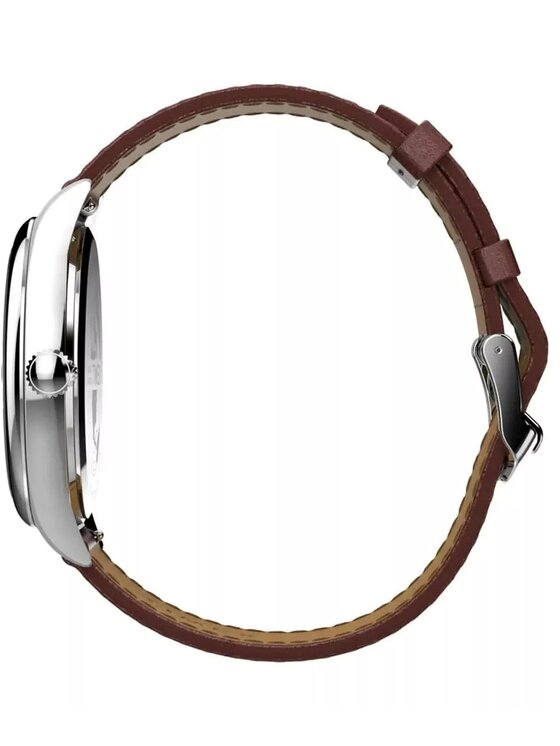 Timex Timex Zegarek TW2W57200 Brązowy