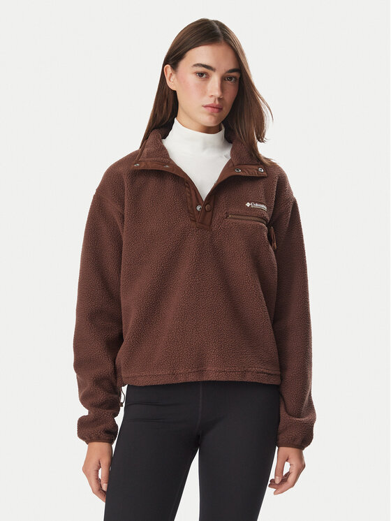 Columbia Columbia Fleecová mikina Helvetia™ II 2092231 Hnědá Regular Fit