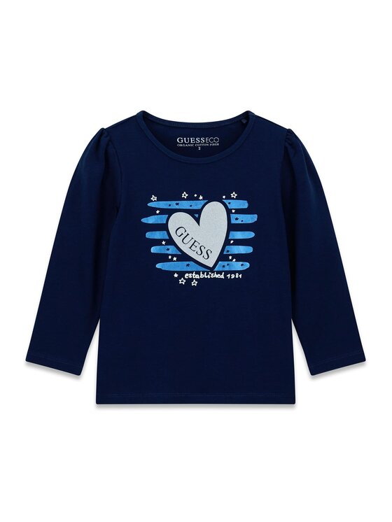 Guess Kids Guess Kids Tank top 180683 Niebieski Classic Fit