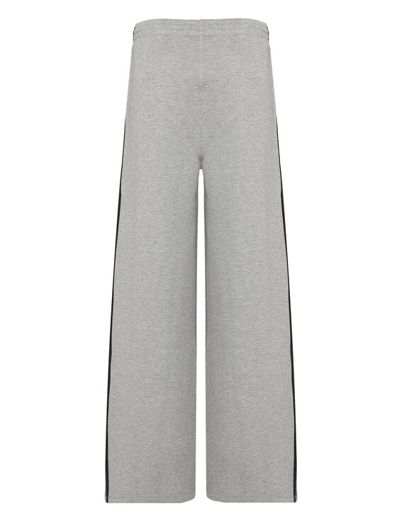 adidas adidas Sportinės kelnės adicolor Spacer 3-Stripes JV7497 Žalia Wide Leg